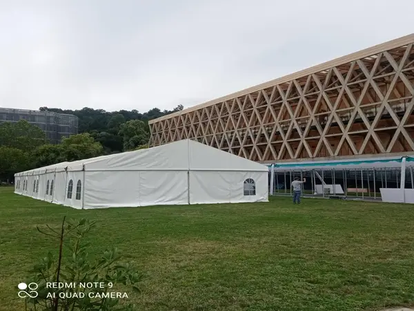 Carpa blanca para matrimonio en Los Ángeles Chile
