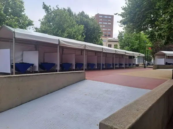 Carpa para fiesta de cumpleaños — sur de Chile